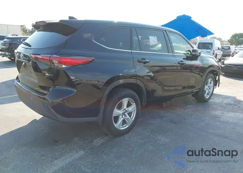 2021 Toyota Highlander Le из США, поврежденный, VIN 5TDBZRBH2MS085139